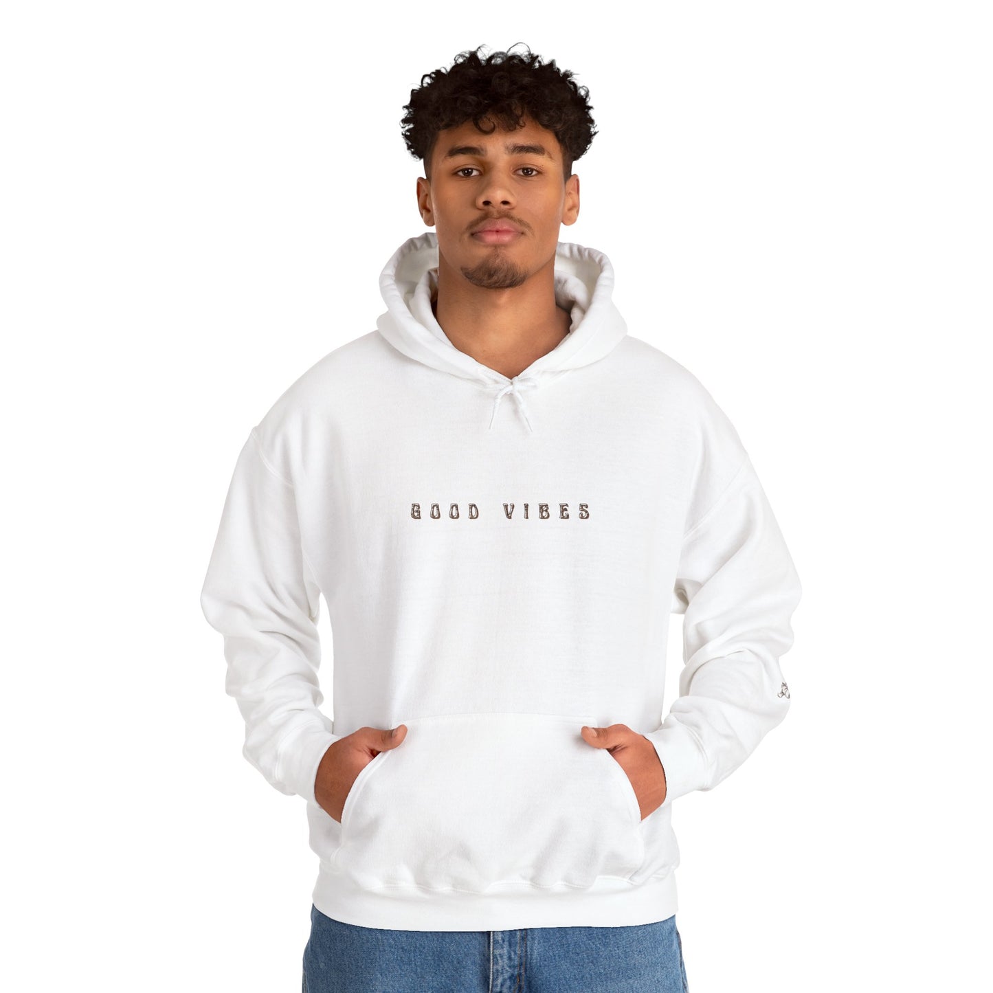 Good Vibes Unisex Hoodie, Relaxing Beach Sweatshirt