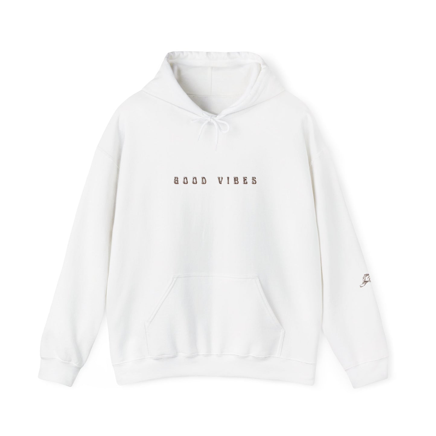 Good Vibes Unisex Hoodie, Relaxing Beach Sweatshirt